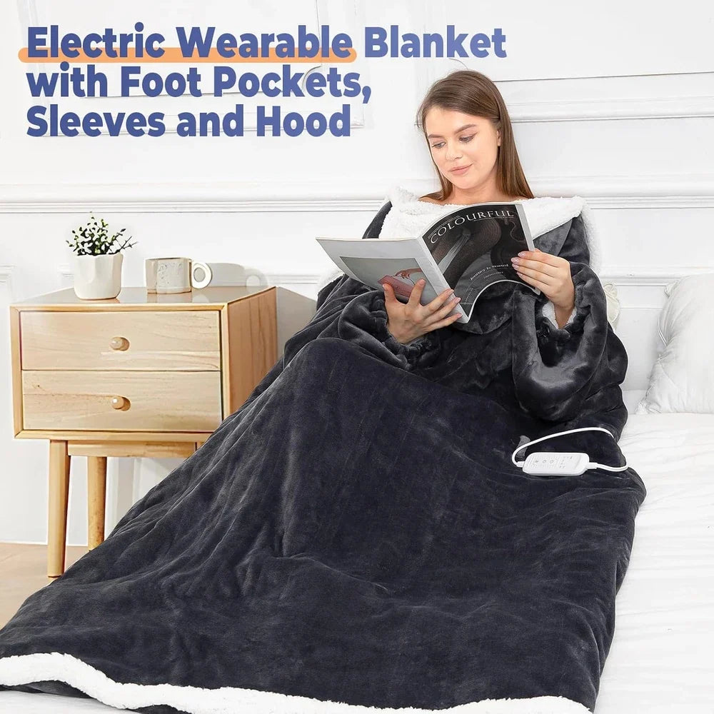 The Cozy Heated Wearable Blanket