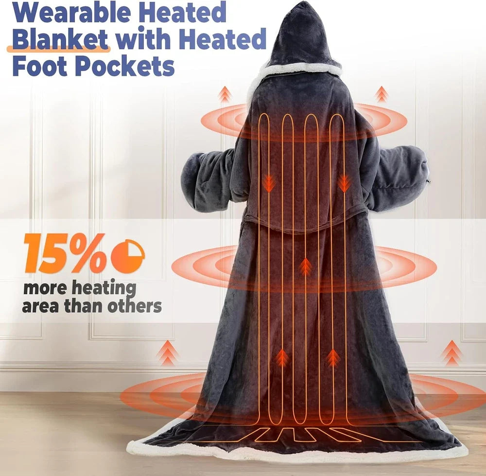 The Cozy Heated Wearable Blanket