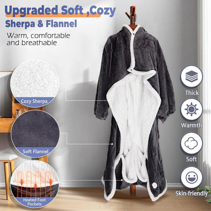 The Cozy Heated Wearable Blanket
