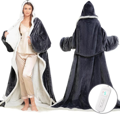 The Cozy Heated Wearable Blanket