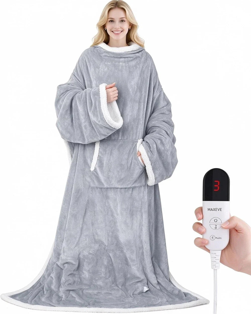 The Cozy Heated Wearable Blanket