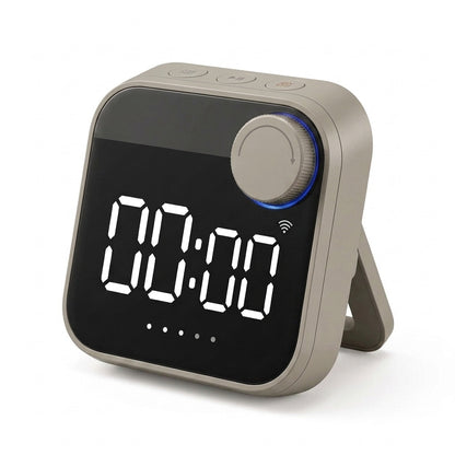Rlovelen™ TimeHalo W3 Smart WiFi Kitchen Timer, Large LED Digital Countdown Timer with App Control, Multiple Timer Presets, Adjustable Alarm & Magnetic Stand for Cooking, Baking and Meal Prep