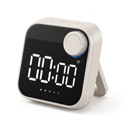 Rlovelen™ TimeHalo W3 Smart WiFi Kitchen Timer, Large LED Digital Countdown Timer with App Control, Multiple Timer Presets, Adjustable Alarm & Magnetic Stand for Cooking, Baking and Meal Prep
