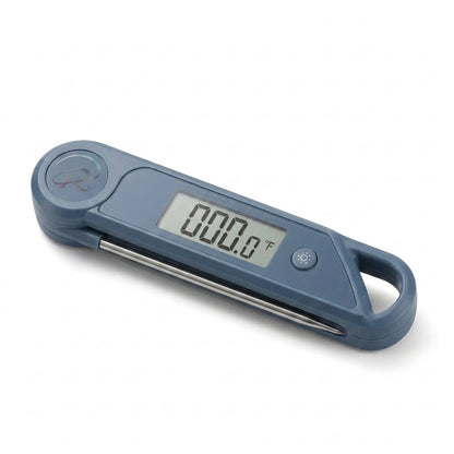 Rlovelen™ FoldSense P650 Instant Read Digital Meat Thermometer, Folding Food Temperature Probe with Backlit LCD, °F/°C Cooking Thermometer for Kitchen, BBQ, Grilling, Baking & Liquids